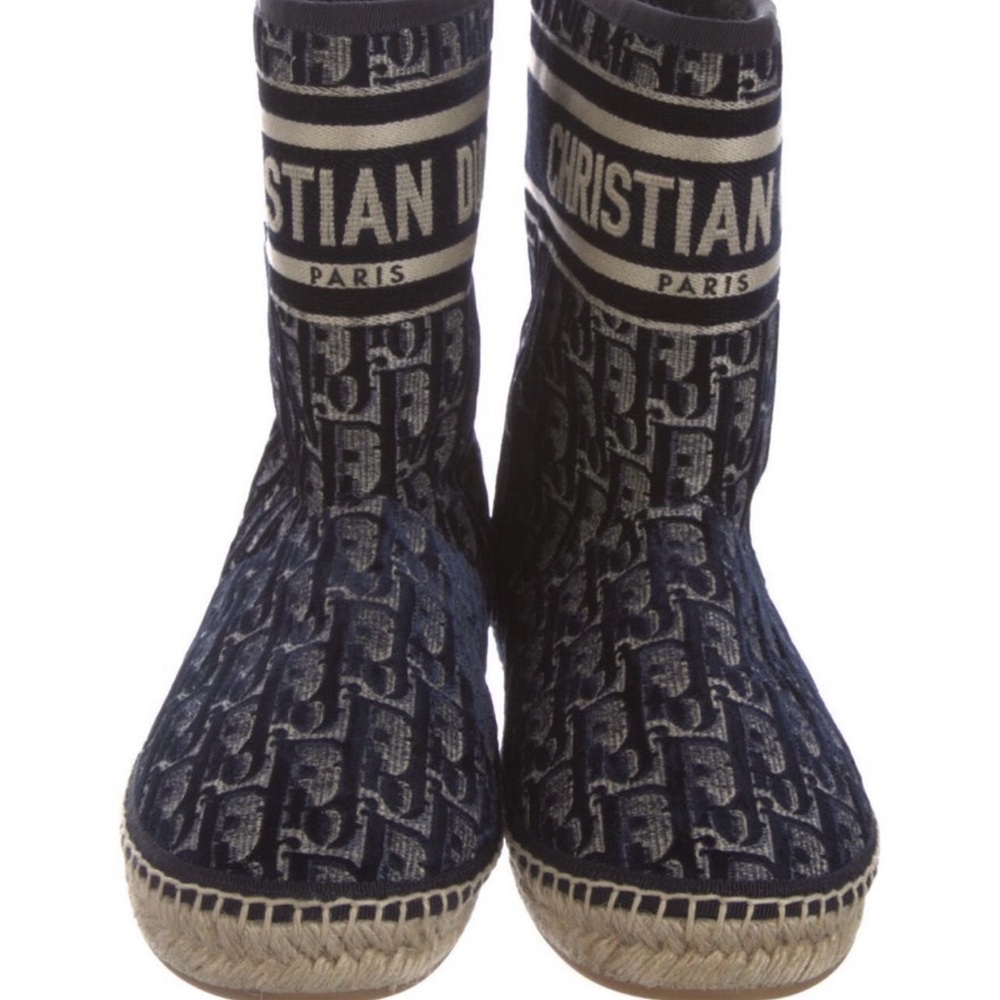 Dior espadrille boots
